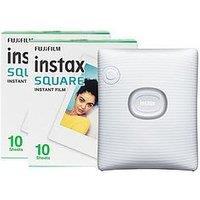 Fujifilm Instax Instax Square Link Wireless Smartphone Photo Printer(20 Shots) - White