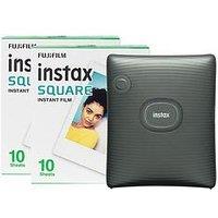 Fujifilm Instax Instax Square Link Wireless Smartphone Photo Printer(20 Shots) - Green