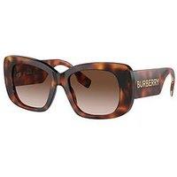 Burberry Oversized Sunglasses - Light Havana