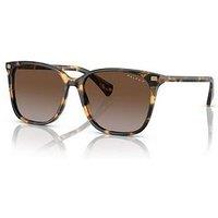 Ralph Oversized Sunglasses - Shiny Havana Yellow