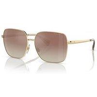 Ralph Square Sunglasses - Shiny Pale Gold