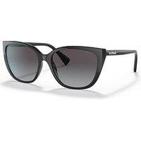 Ralph Oversized Sunglasses - Shiny Black