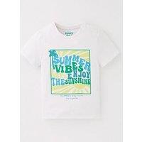 Everyday Boys Short Sleeve Summer Vibes T-Shirt - White