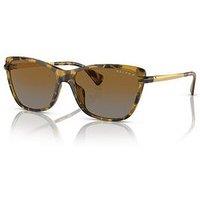 Ralph Oversized Sunglasses - Yellow Havana