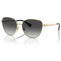 Ralph Rimless Sunglasses - Shiny Pale Gold