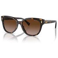 Ralph Cat Eye Sunglasses - Black Havana