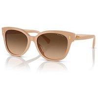Ralph Cat Eye Sunglasses - Shiny Milky Beige
