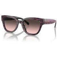 Coach Cat Eye Sunglasses - Ruby Pearl Signature C