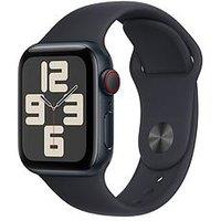 Apple Watch Se (Gps + Cellular, 2023) 40Mm Midnight Aluminium Case With Midnight Sport Band