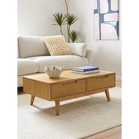 Very Home Sumati 2 Drawer Coffee Table - Oak