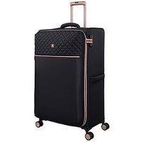 It Luggage Divinity Black Large Suitcase With Tsa Lock