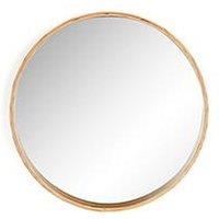 Very Home Cesa Round Natural Mirror