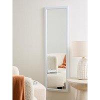 Very Home Tall Rectangular - White 125X33Cm