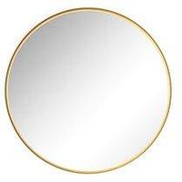 Very Home Abano Large Round Mirror - Gold