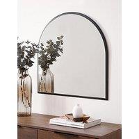 Very Home Breno Arch Mirror - Black 65X65Cm