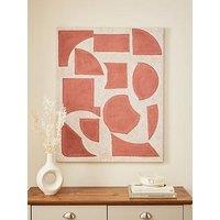 Very Home Abstract Printed Canvas With Hand Touch 80X100Cm