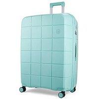 Rock Luggage Pixel 8-Wheel Hardshell Large Suitcase With Tsa Lock - Pastel Green