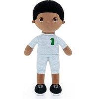 Bibinee Dolls Bibinee Doll - Reiss Doll Dino - Soft Plush Black Doll