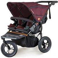 Out N About Nipper Double V5 Pushchair - Bramble Berry Red