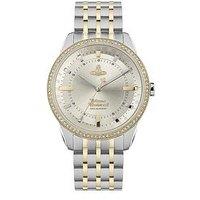 Vivienne Westwood Eastend Ladies Quartz Watch With Silver Dial And Two Tone Stainless Steel Bracelet