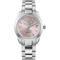 Vivienne Westwood Fenchurch Ladies Quartz Watch With Pink Dial & Stainless Steel Bracelet