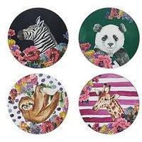 Mikasa Wild At Heart Coasters - Set Of 4