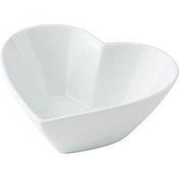 Mikasa Chalk Small Heart-Shaped Serving Bowl