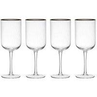 Mikasa Sorrento White Wine Glasses &Ndash; Set Of 4