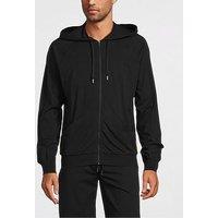 Ps Paul Smith Jersey Hoodie - Black