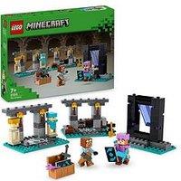 Lego Minecraft The Armoury Toy With Figures 21252