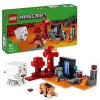 Lego Minecraft The Nether Portal Ambush Toy 21255