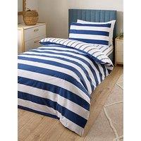 Very Home Stripe Kids Duvet Cover Set - Blue