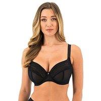 Fantasie Devote Underwired Side Support Plunge Bra - Black
