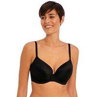 Freya Undetected Underwired Moulded T-Shirt Bra - Black