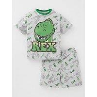 Toy Story Rex All Over Print Short Sleeve Pyjamas