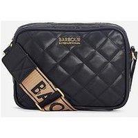 Barbour International Quilted Sloane Crossbody Bag - Black