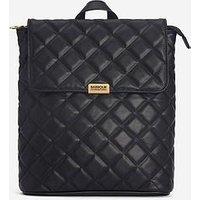 Barbour International Quilted Hoxton Backpack - Black