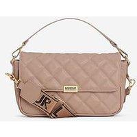 Barbour International Quilted Soho Crossbody Bag - Beige