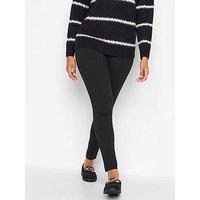 M&Co Petite Black Skinny Bengaline Trouser