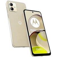 Motorola Moto & G14 4Gb Ram + 128Gb Storage - Butter Cream, Vegan Leather