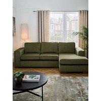 Very Home Maison Velvet Right Hand Corner Chaise Sofa