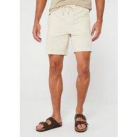 Boss Kane Regular Fit Shorts - Light Beige