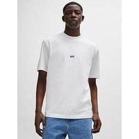 Hugo Blue Nieros Regular Fit T-Shirt-White