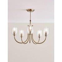 Very Home Stowe 5 Light Ceiling Pendant - Antique Brass