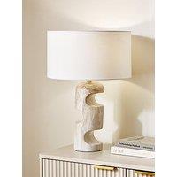 Very Home Sculptural Marble Table Lamp