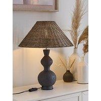 Very Home Sculpted Totem Table Lamp