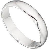 The Love Silver Collection Sterling Silver Mens Sterling Silver Band Ring