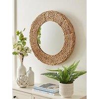 Very Home Darla Wicker Woven Mirror 66Cm