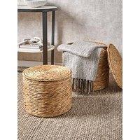 Michelle Keegan Home Set Of 2 Round Basket