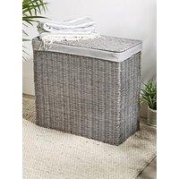Very Home Rattan Laundry Sorter
